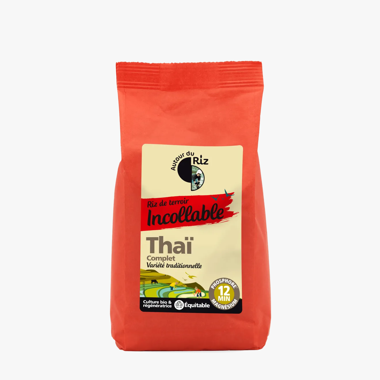Riz Thaï Complet Cuisson Rapide Bio