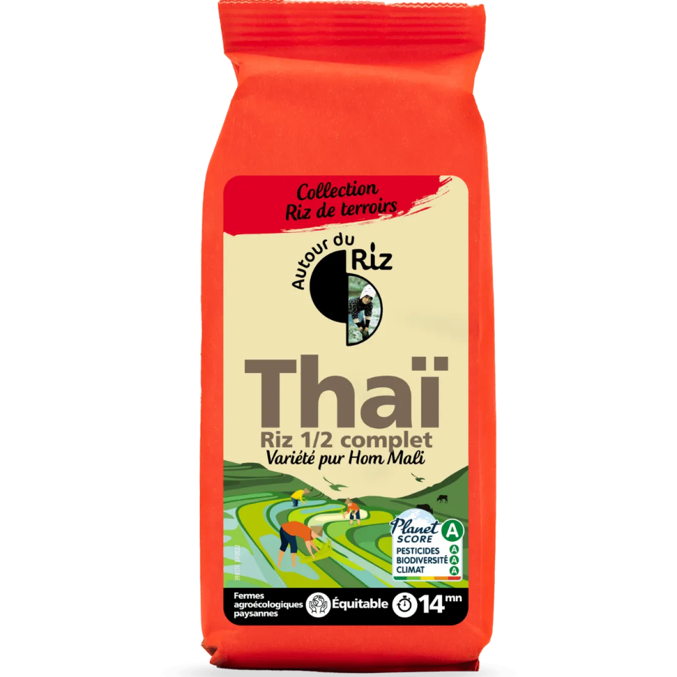 Riz Thaï Semi Complet Bio