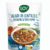 Salades Lentilles Tofu Fumé Bio