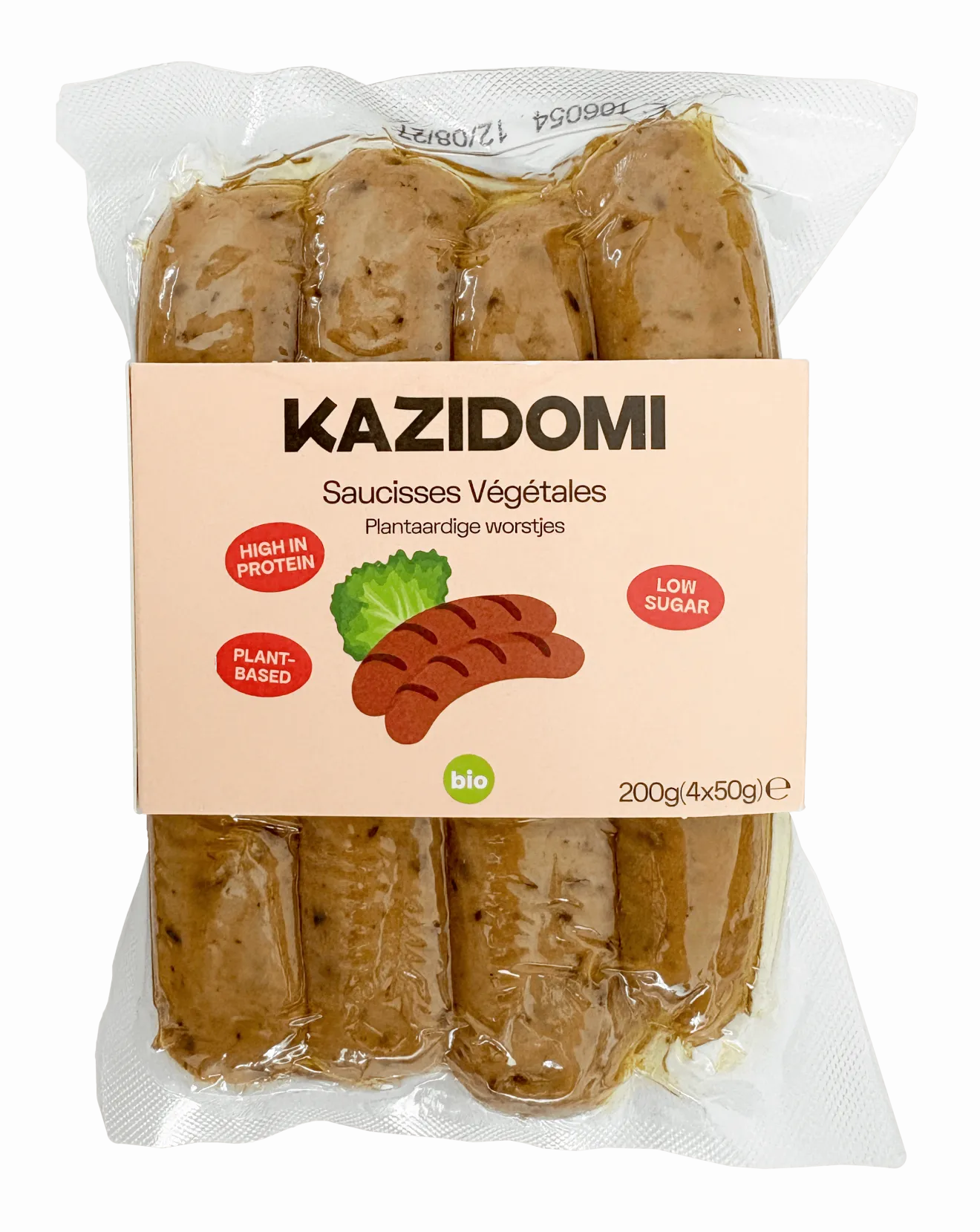 Saucisses végétales Bio