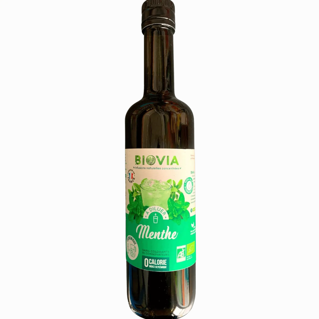 Sirop Menthe Sans Sucre Bio