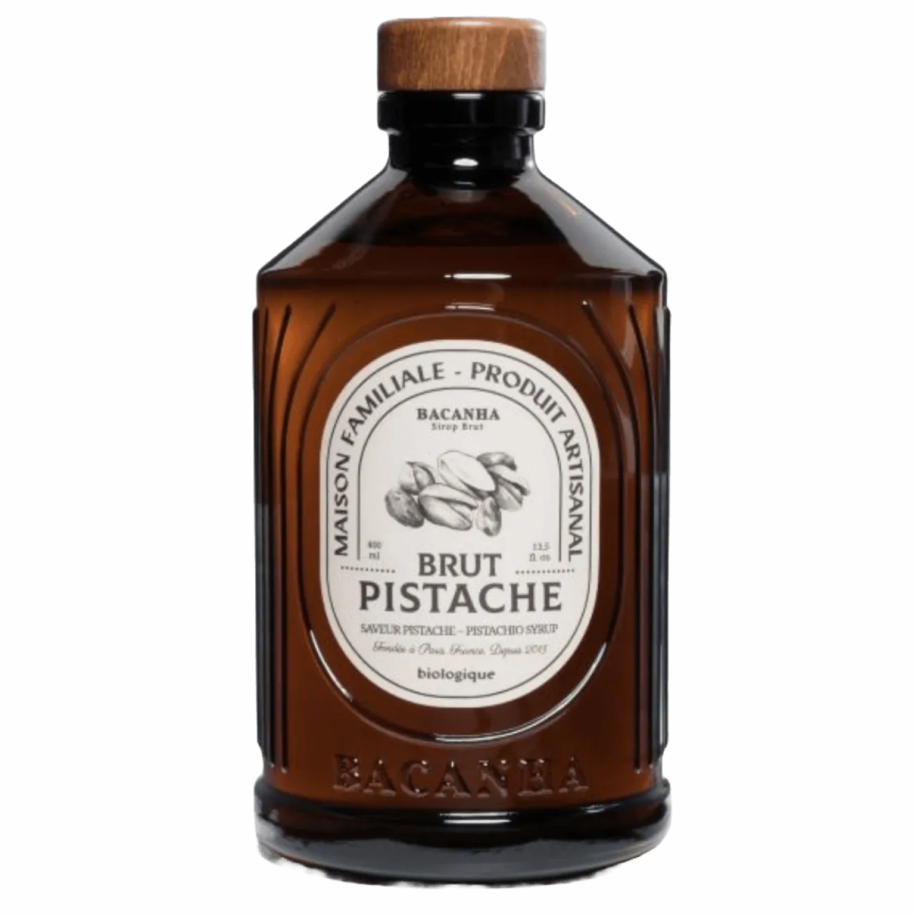 Sirop Pistache Brut Bio