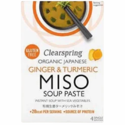 Soupe Miso Gingembre Curcuma Bio