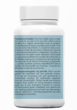 Spiruline 500µg Bio