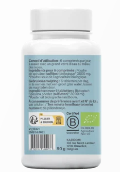 Spiruline 500µg Bio
