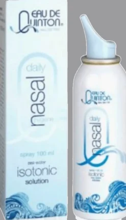 Spray nasal quotidien à l'eau de Quinton
