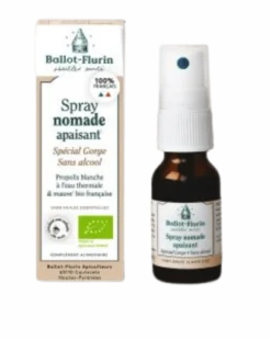 Spray Nomade Apaisant sans Alcool Bio