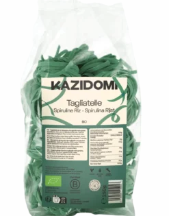 Tagliatelle riz spiruline Bio