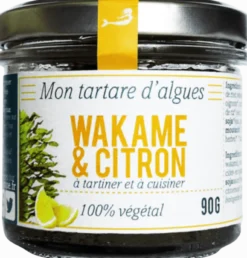 Tartare Algues Wakame Citron Bio
