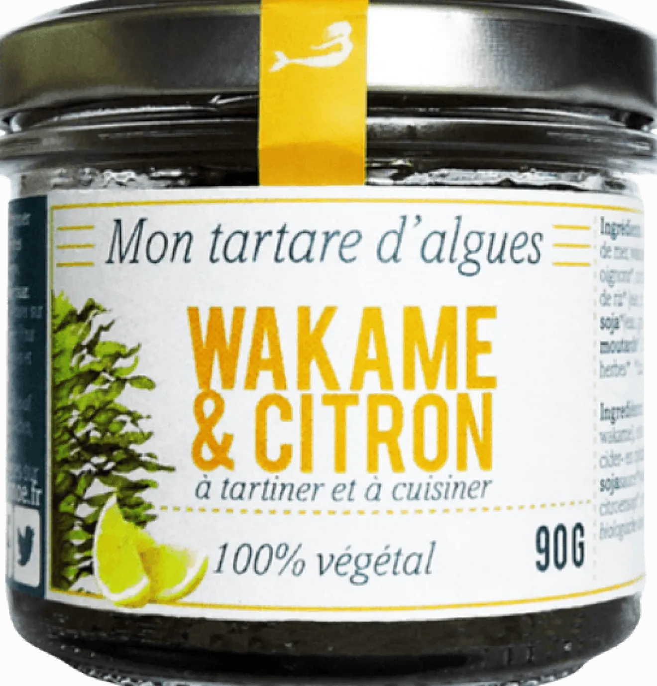 Tartare Algues Wakame Citron Bio