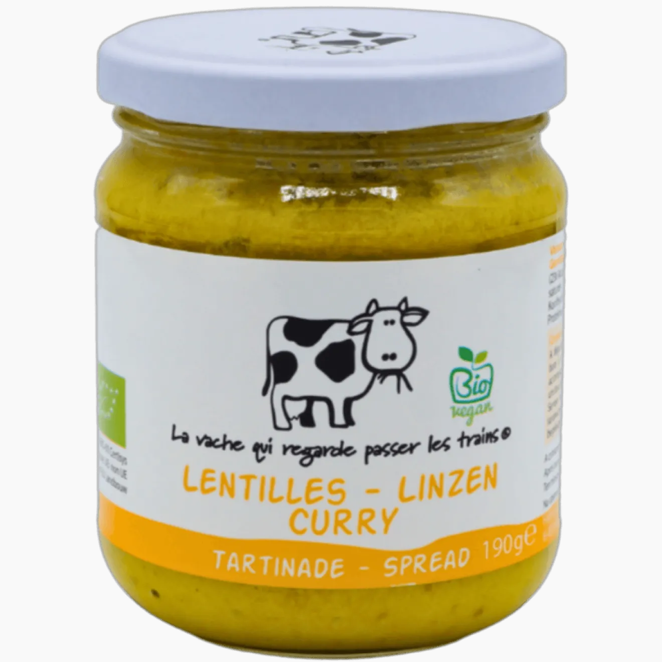Tartinade Lentilles Curry Bio