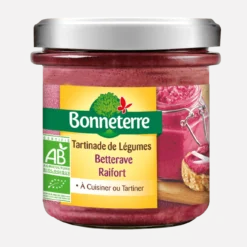 Tartinades de légumes - betterave raifort Bio
