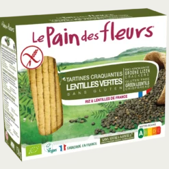 Tartines Craquantes Aux Lentilles Vertes Bio