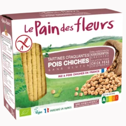 Tartines Craquantes Aux Pois Chiches Bio
