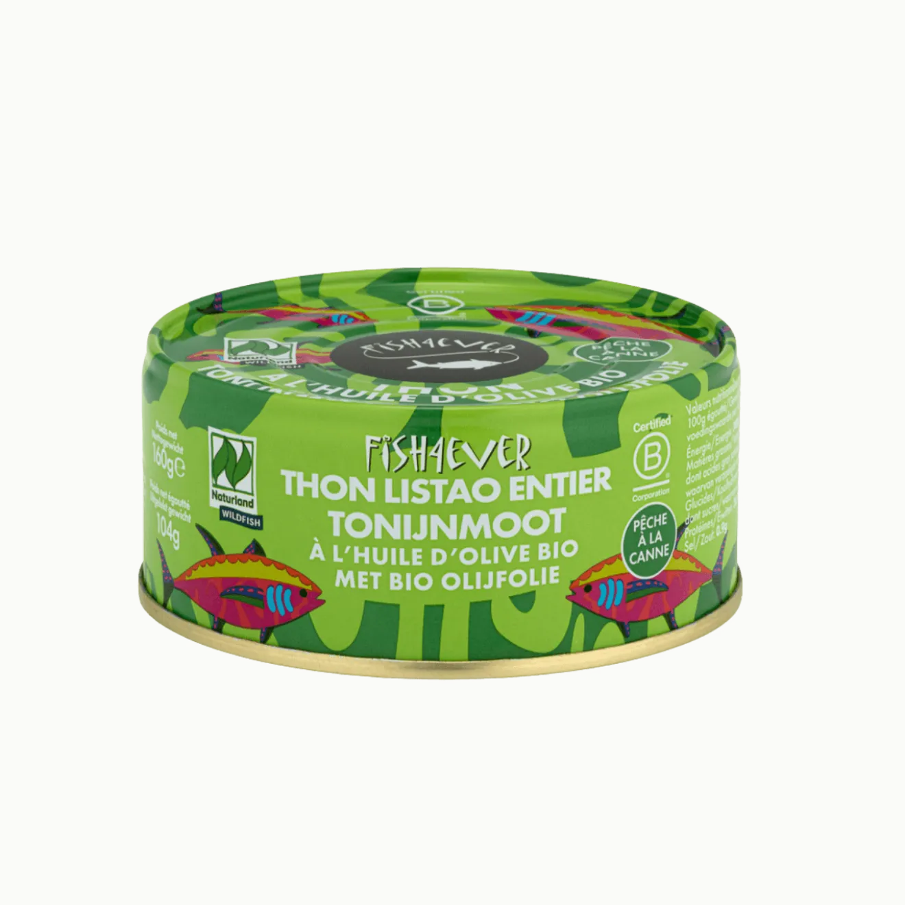 Thon Listao Entier Huile Olive