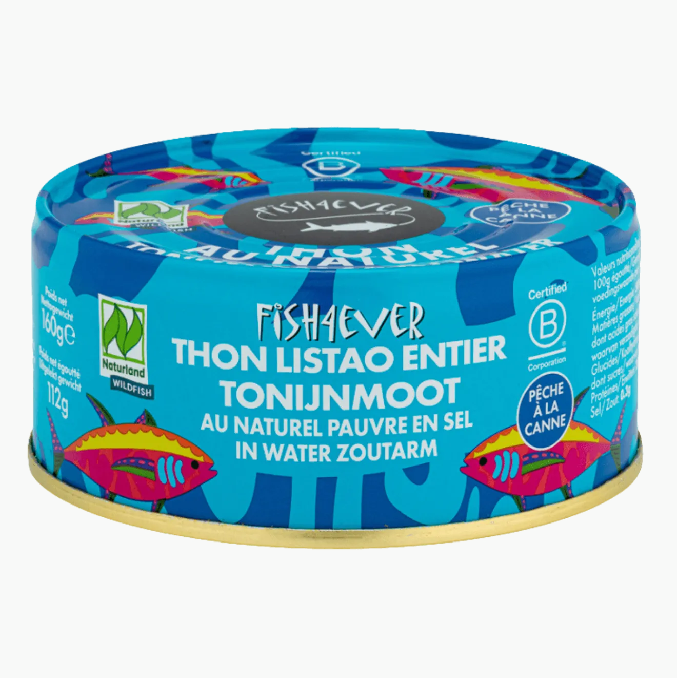 Thon Listao Entier Nature Pauvre Sel