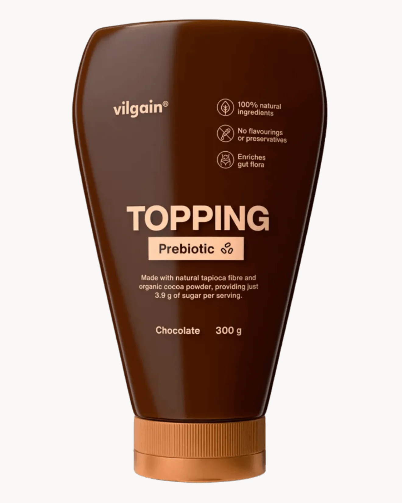 Topping chocolat prébiotique