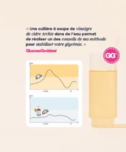 Vinaigre Cidre Non-Pasteurisé Glucose Goddess Bio