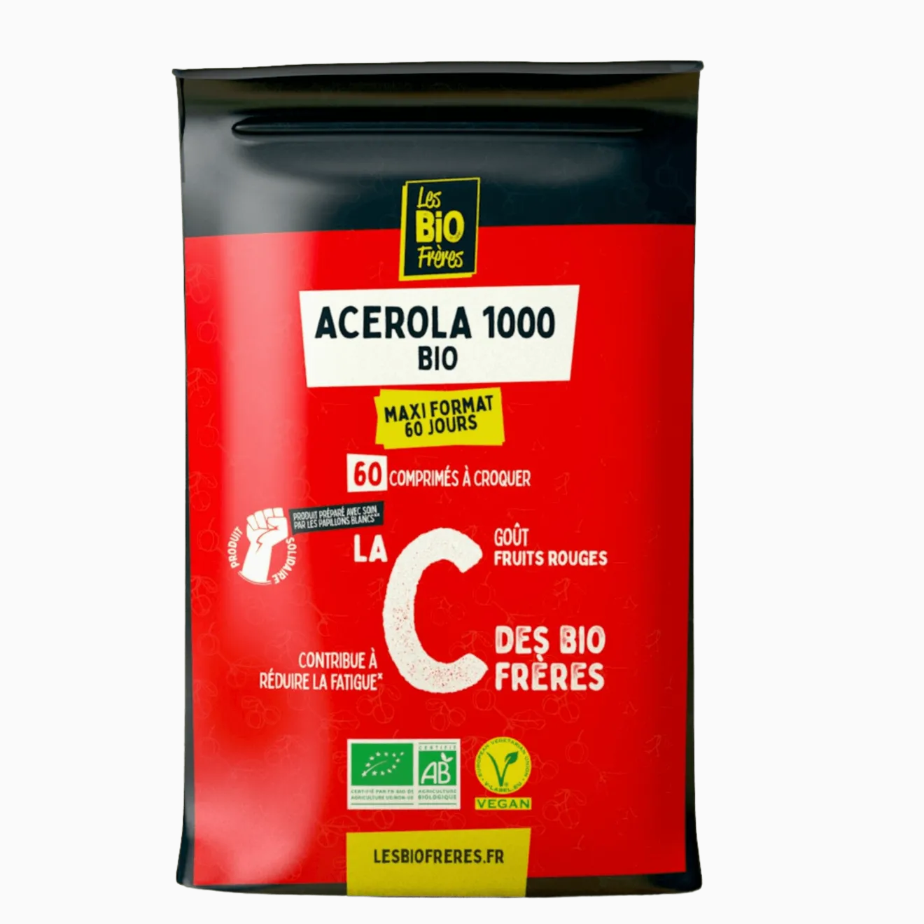 Vitamine C Acerola Fruits rouges Bio