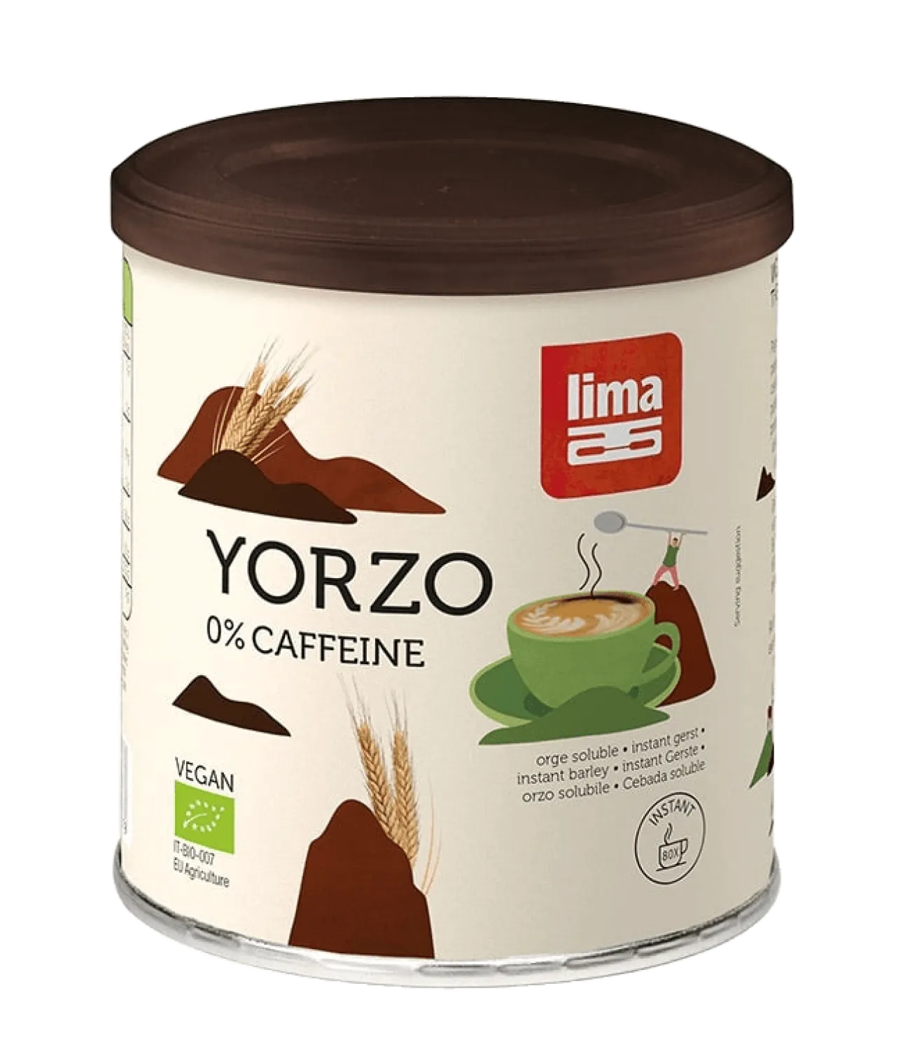 Yorzo Instantané Substitut Café Orge Bio